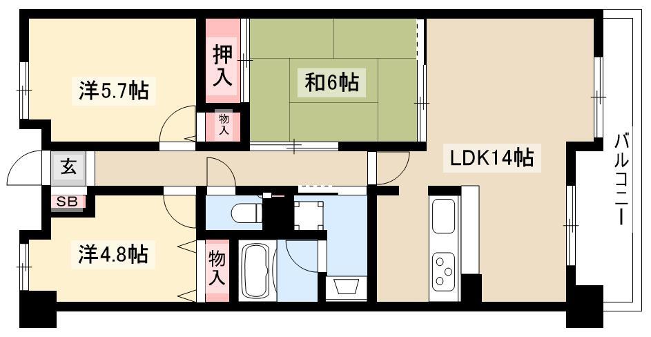 3LDK