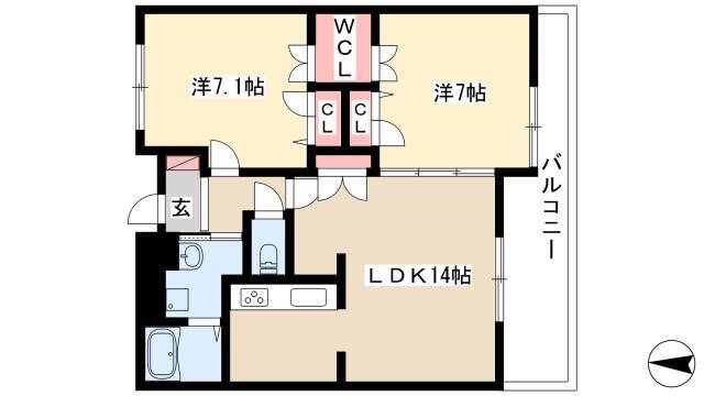 2LDK