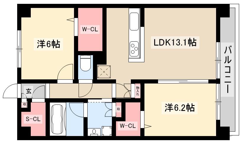 2LDK