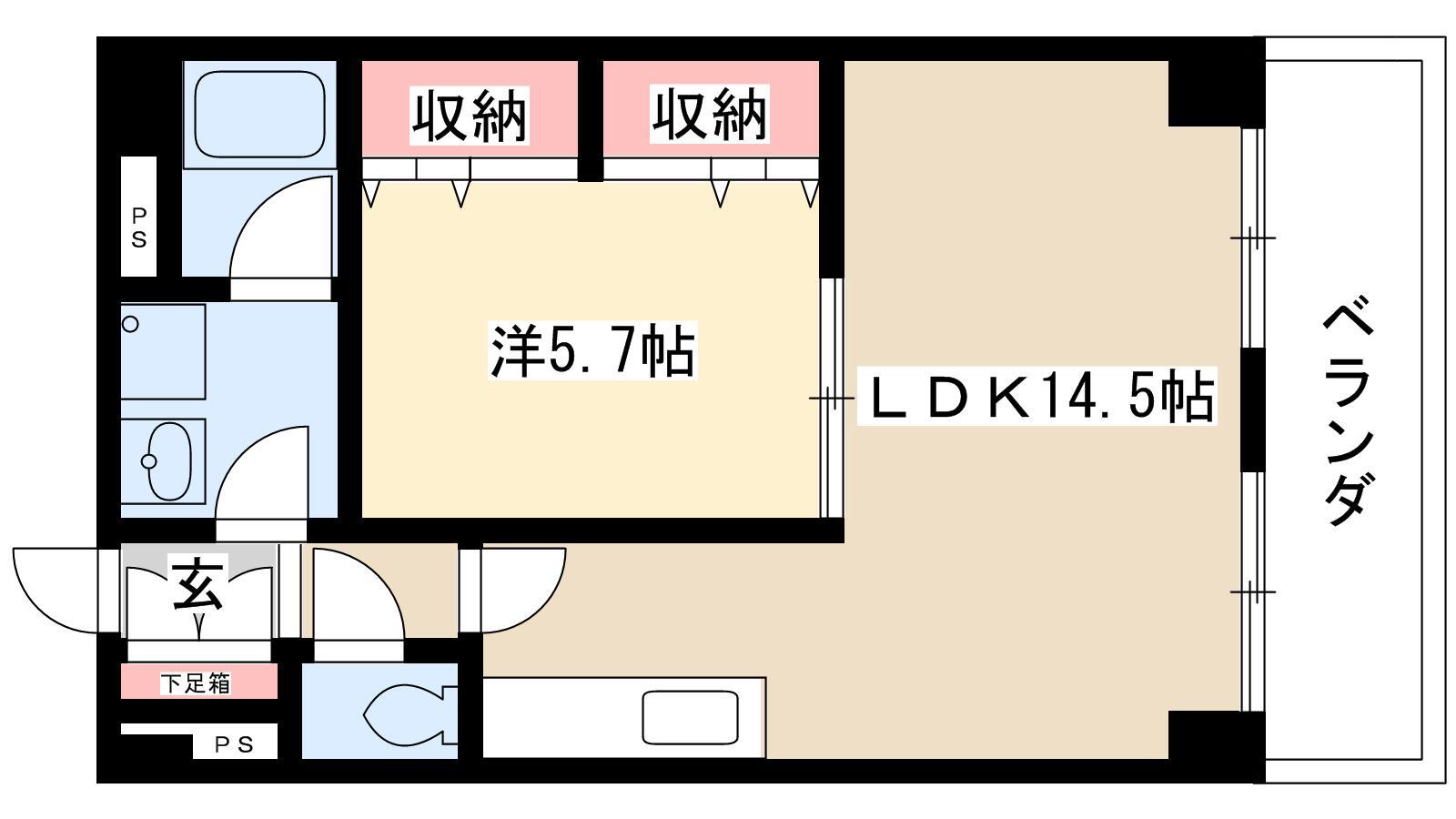 1LDK