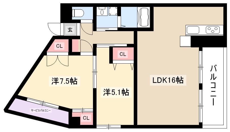 2LDK