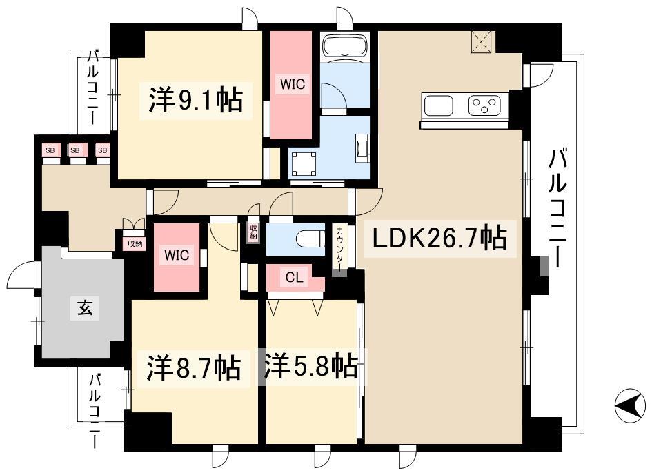 3LDK