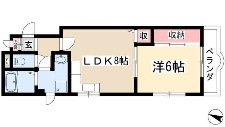 1LDK