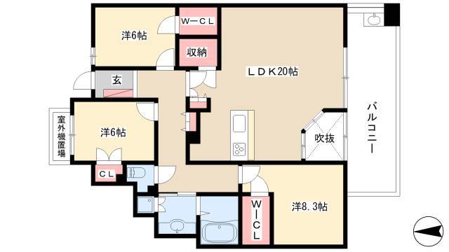 3SLDK