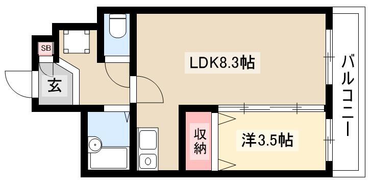 1LDK
