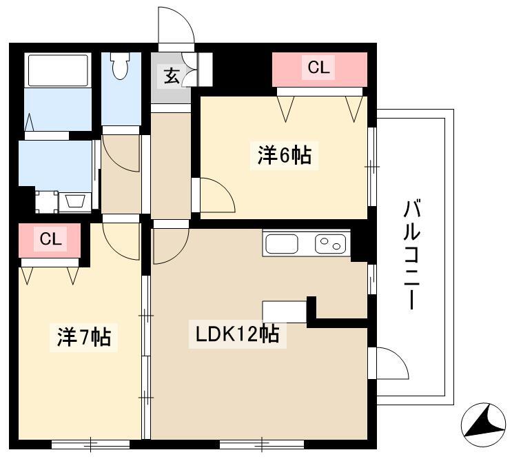 2LDK