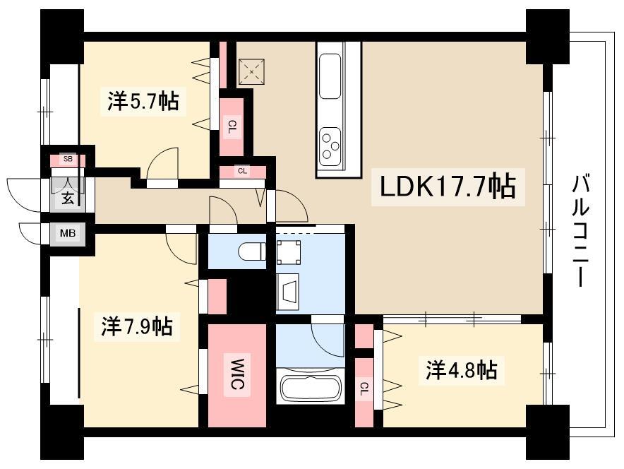 3LDK