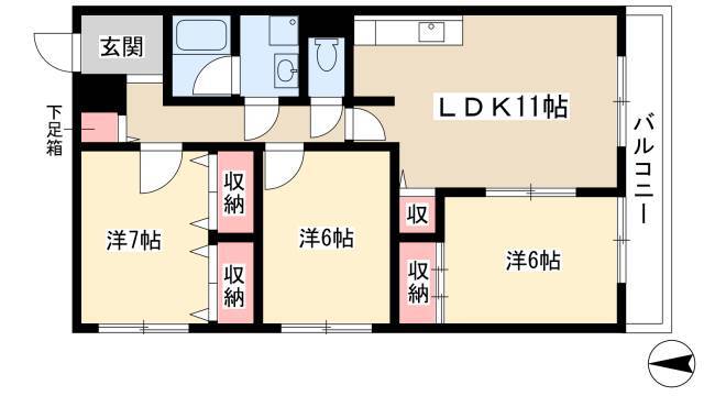 3LDK