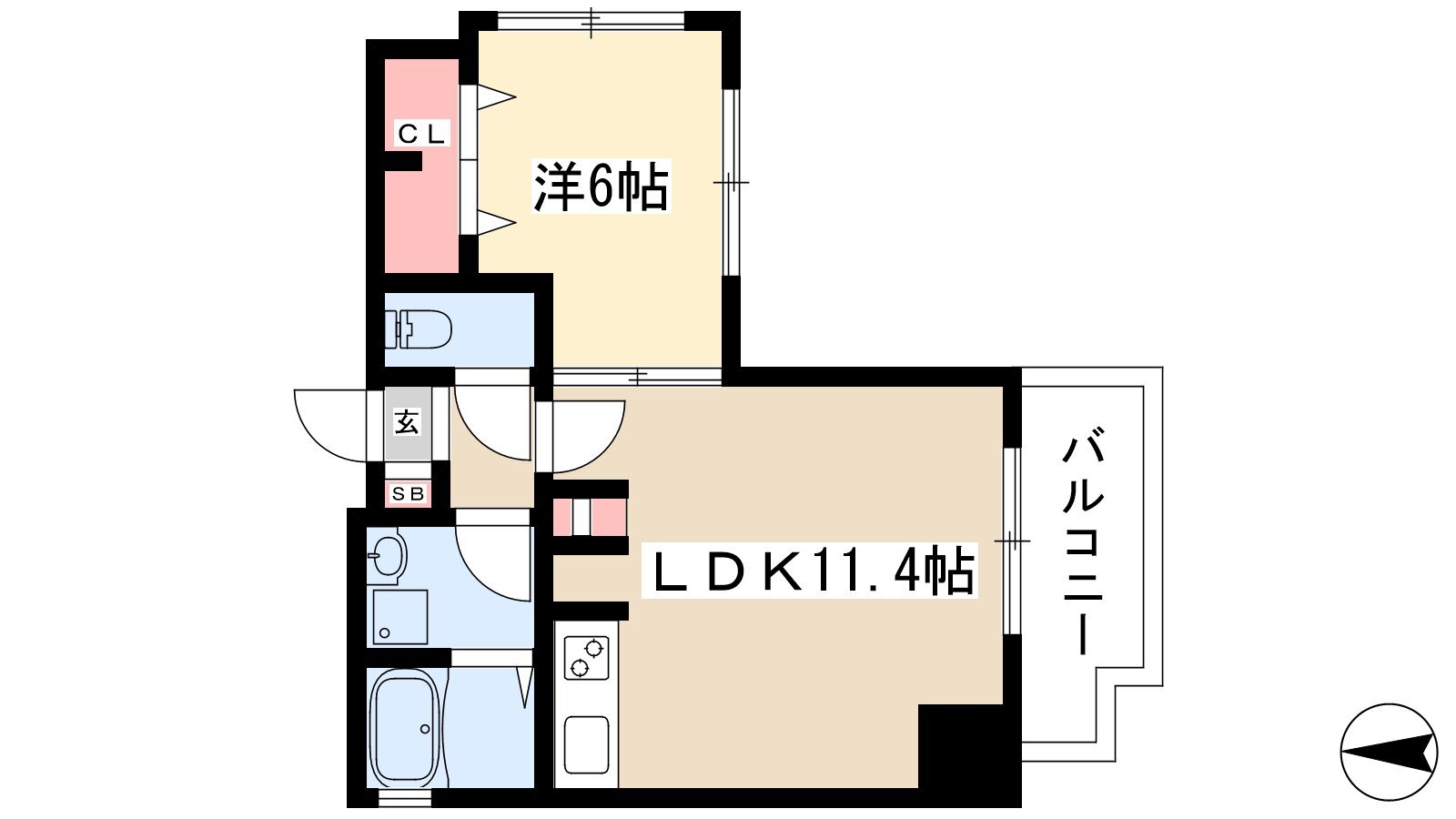 1LDK