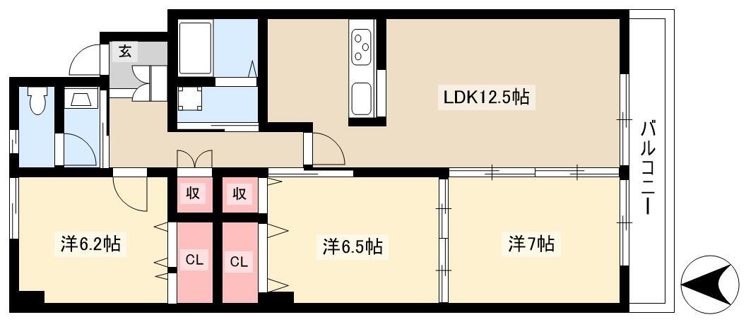3LDK