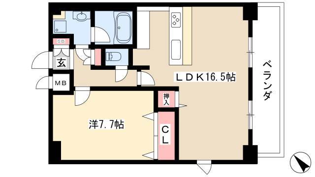 1LDK