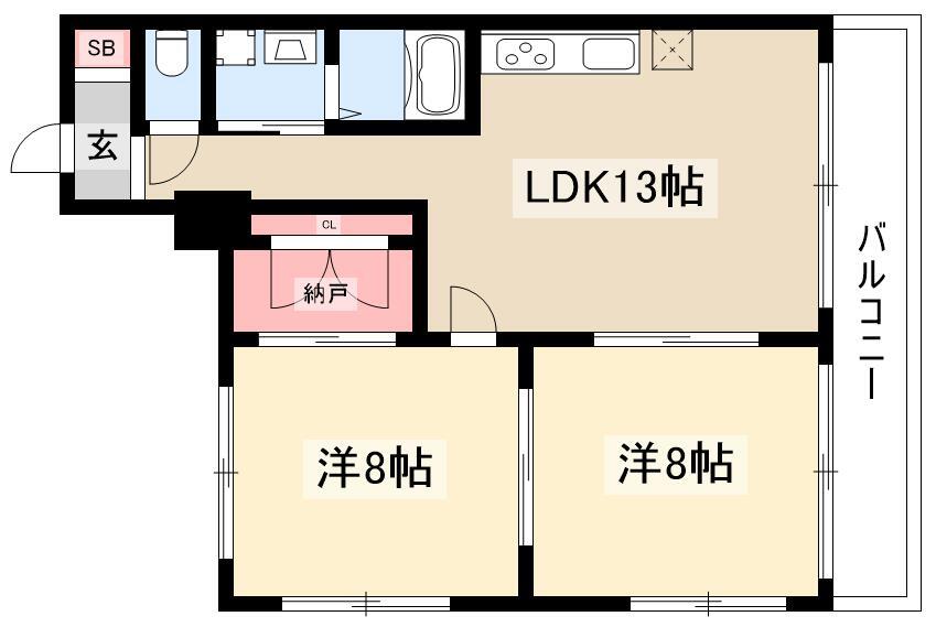 2LDK