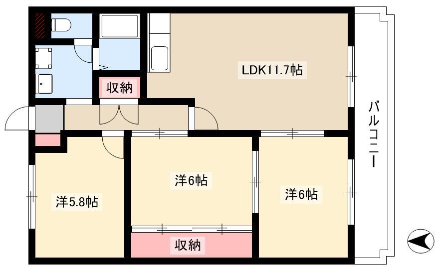 3LDK