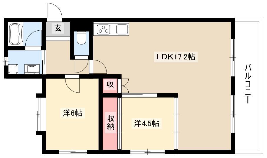 2LDK