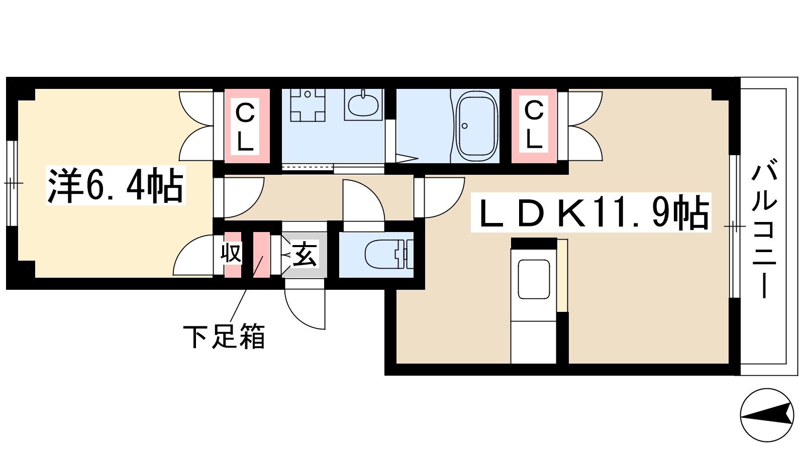 1LDK