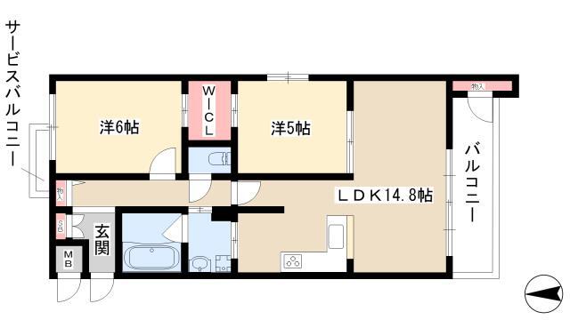 2LDK