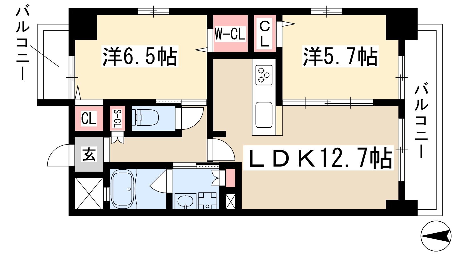 2LDK