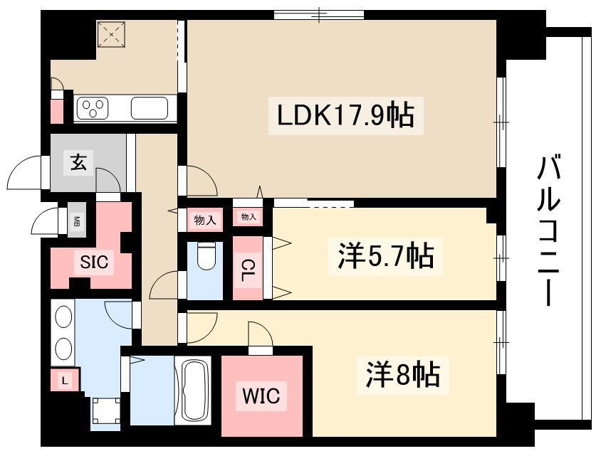 2LDK