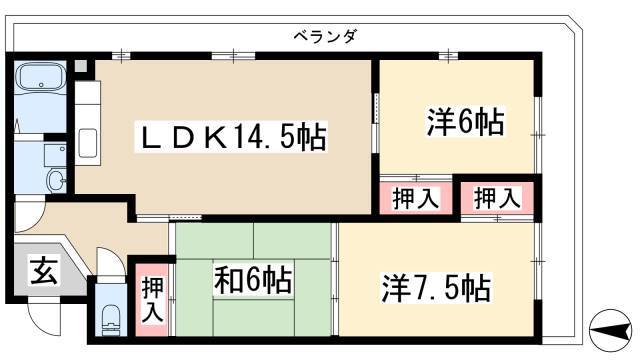 3LDK