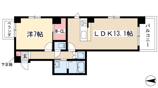 1LDK