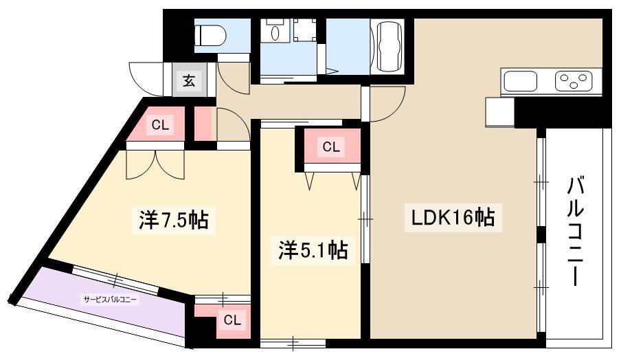 2LDK