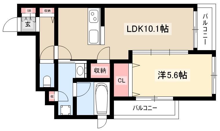 1LDK