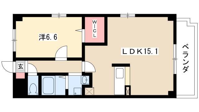1LDK