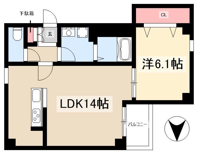 1LDK