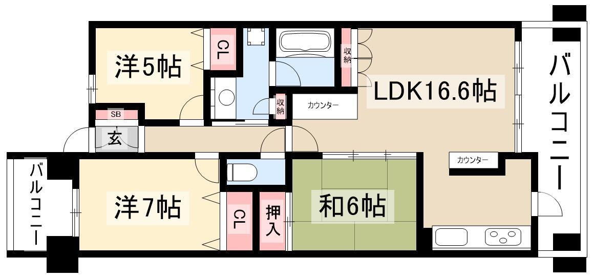 3LDK
