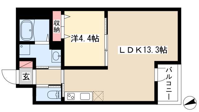 1LDK
