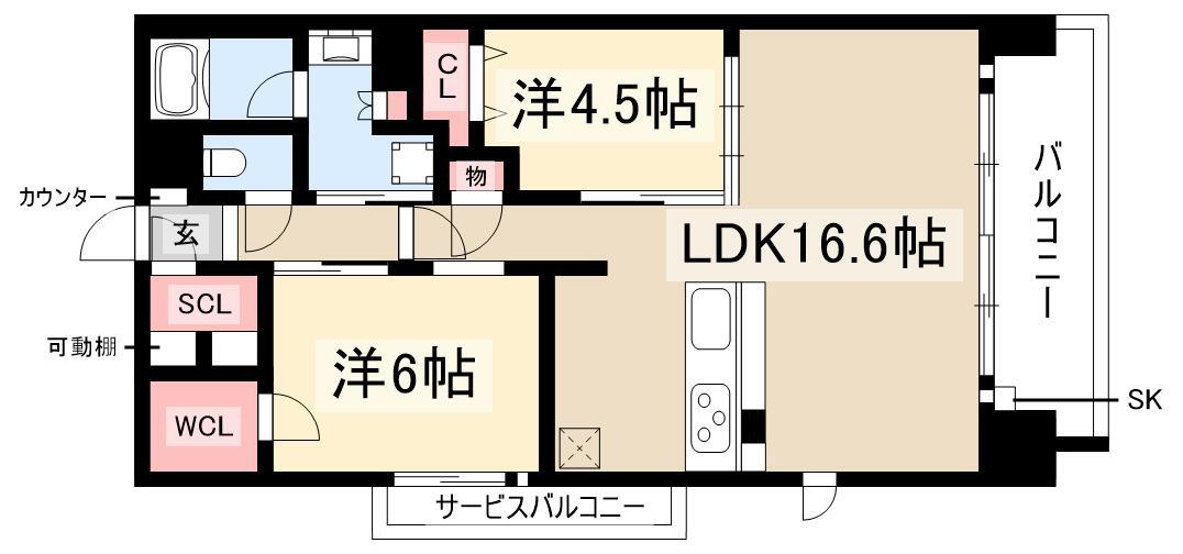 2LDK