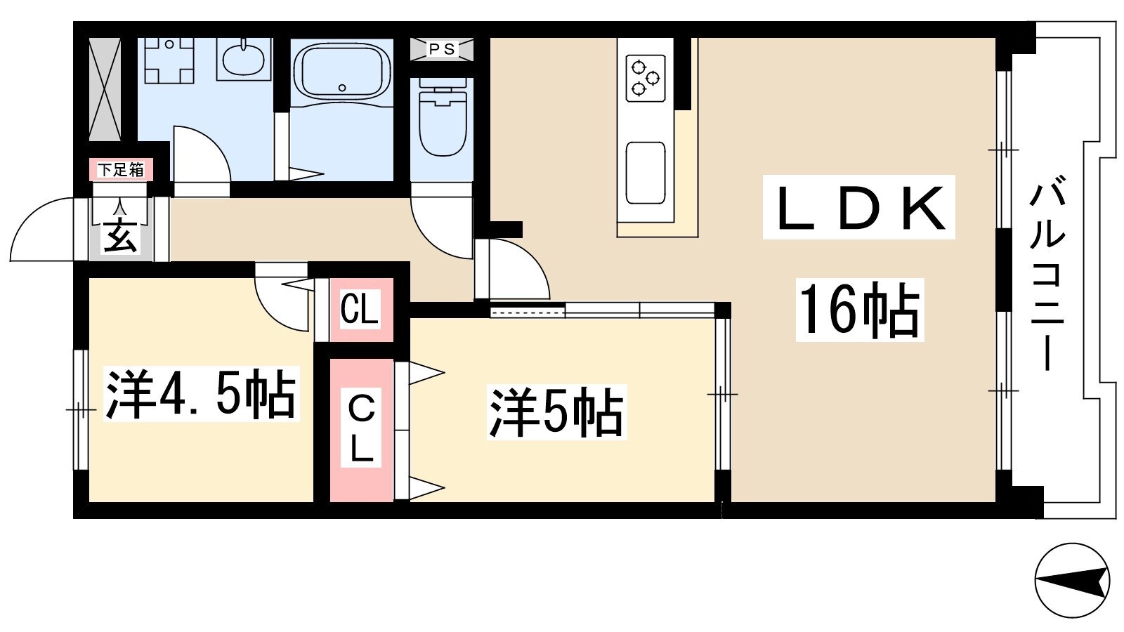 2LDK