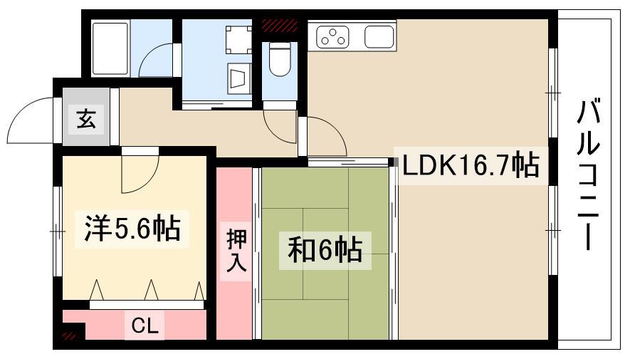 2LDK