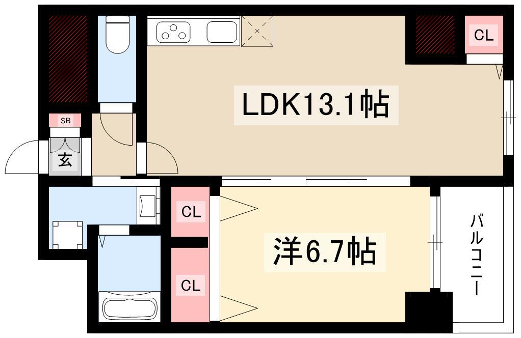 1LDK