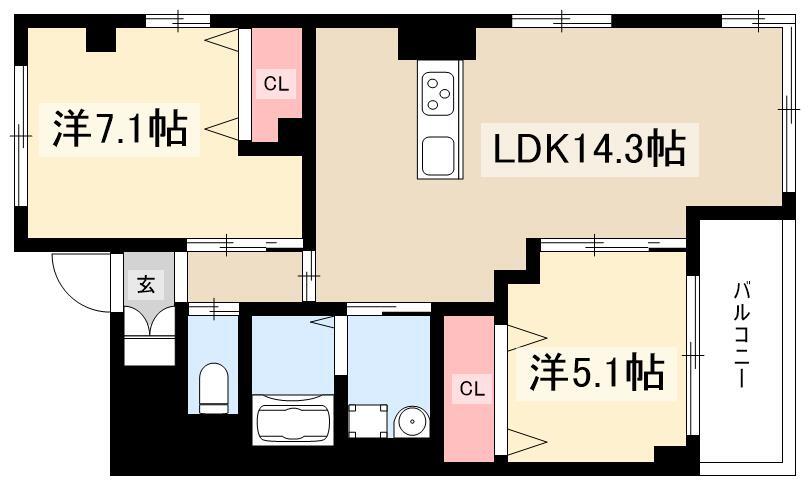 2LDK