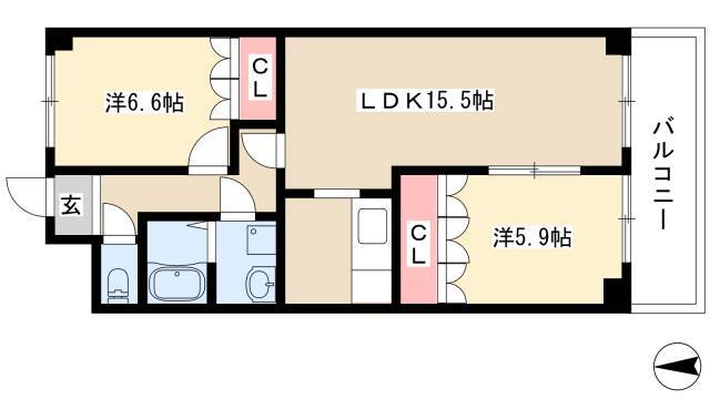 2LDK