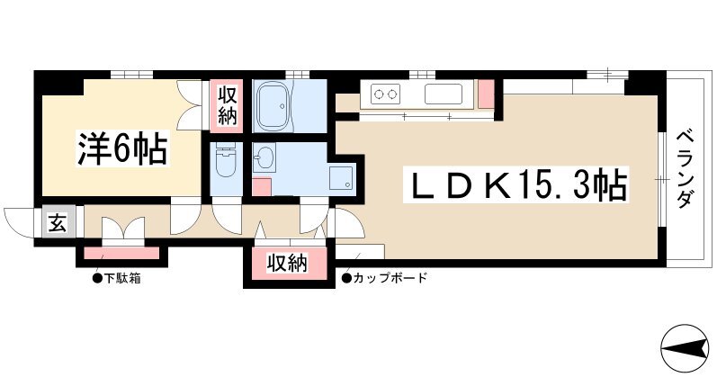 1LDK