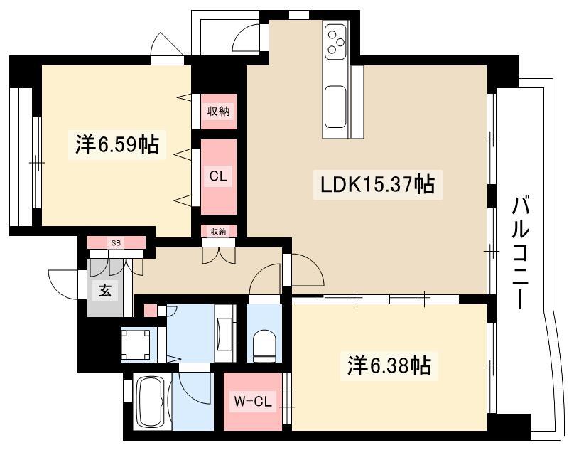 2LDK