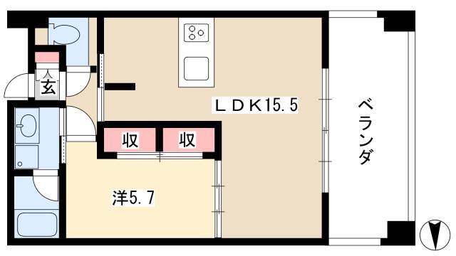 1LDK