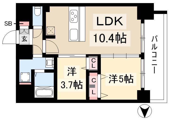 2LDK