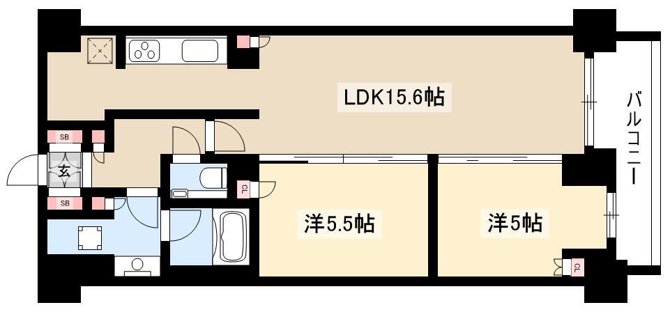 2LDK