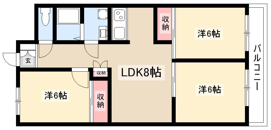 3LDK