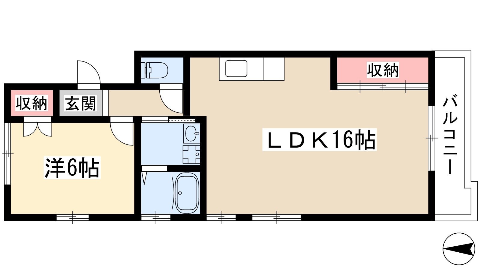 1LDK