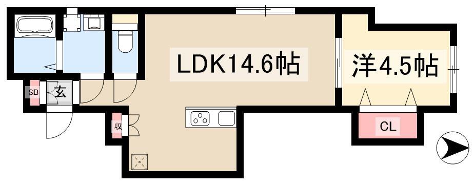 1LDK