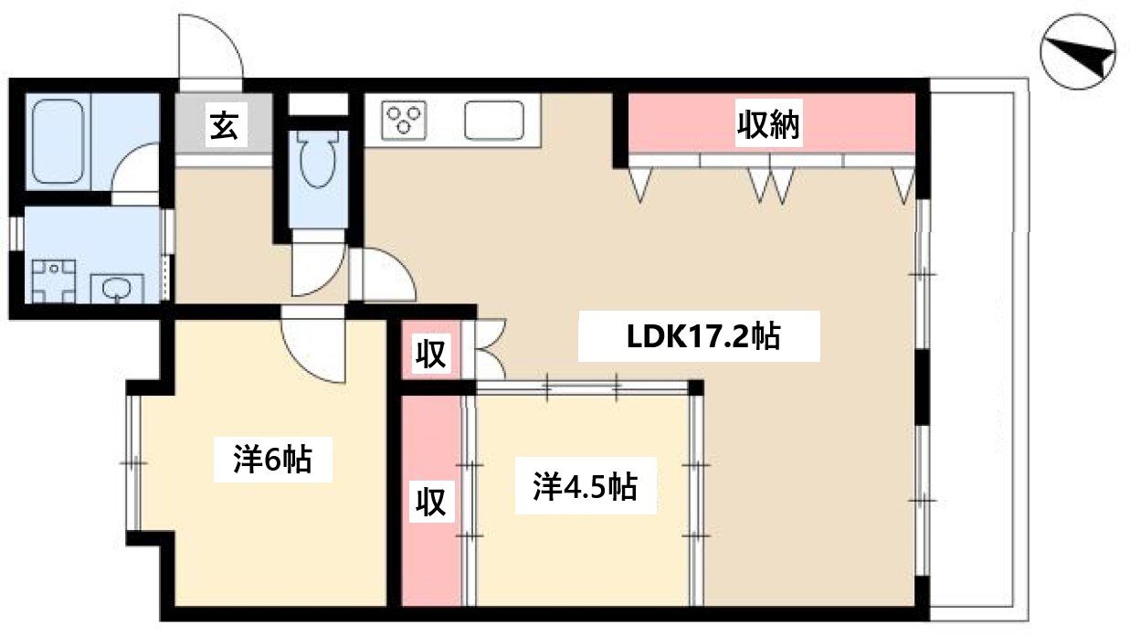 2LDK