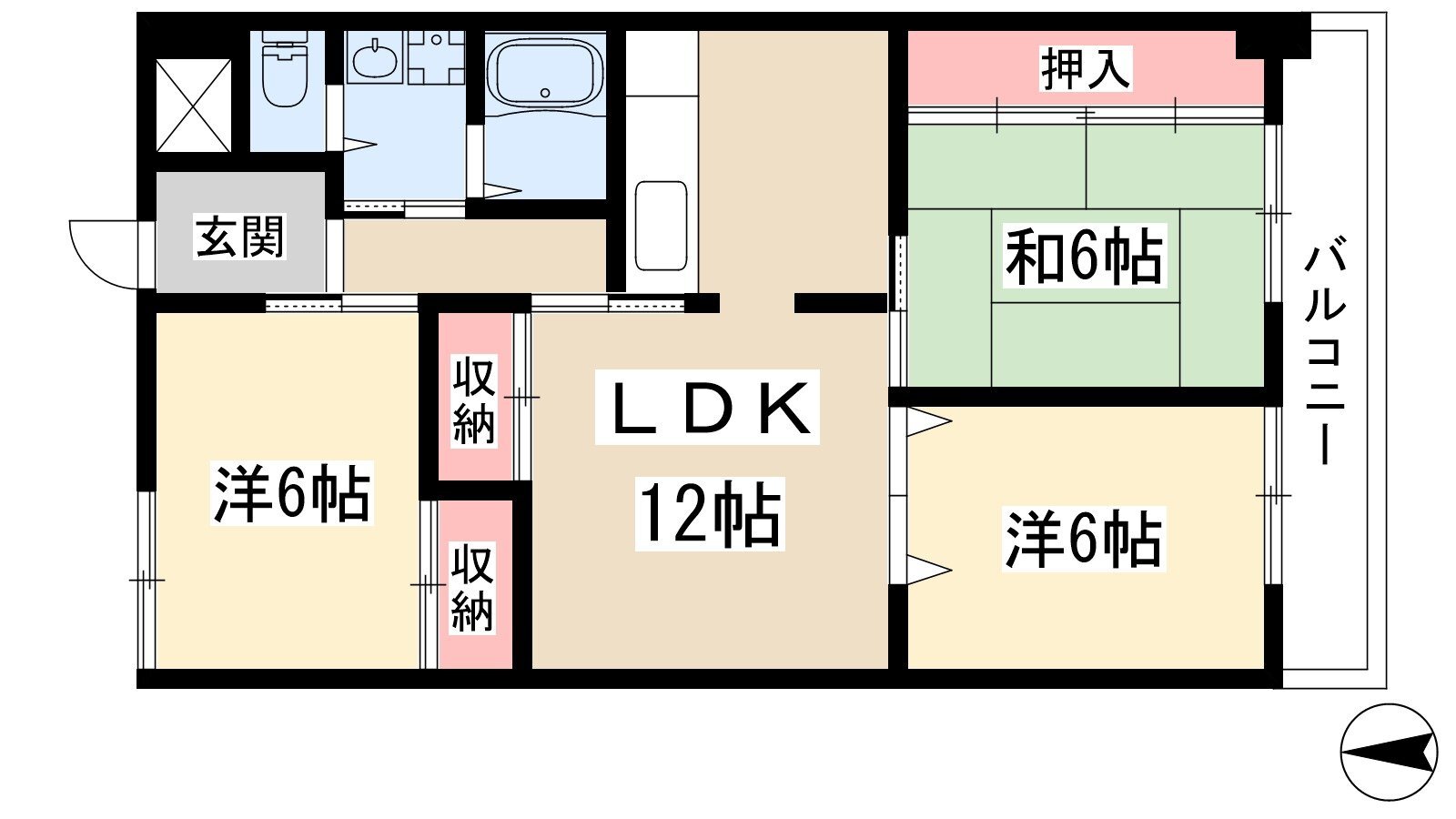3LDK