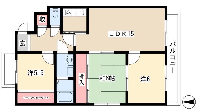 3LDK
