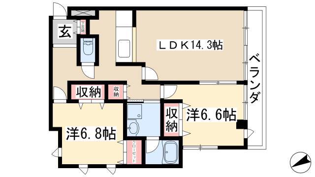 2LDK