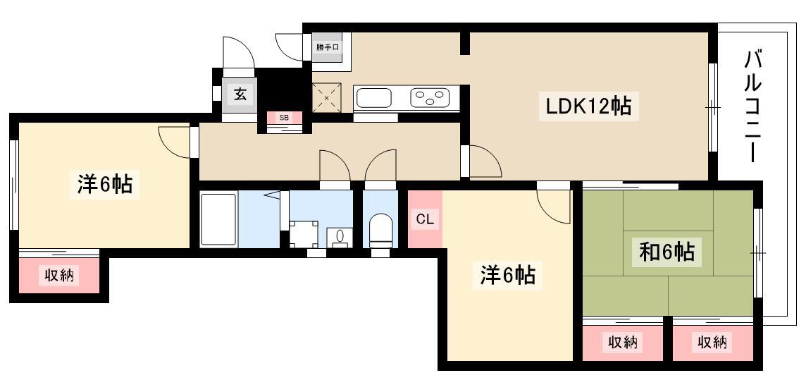 3LDK