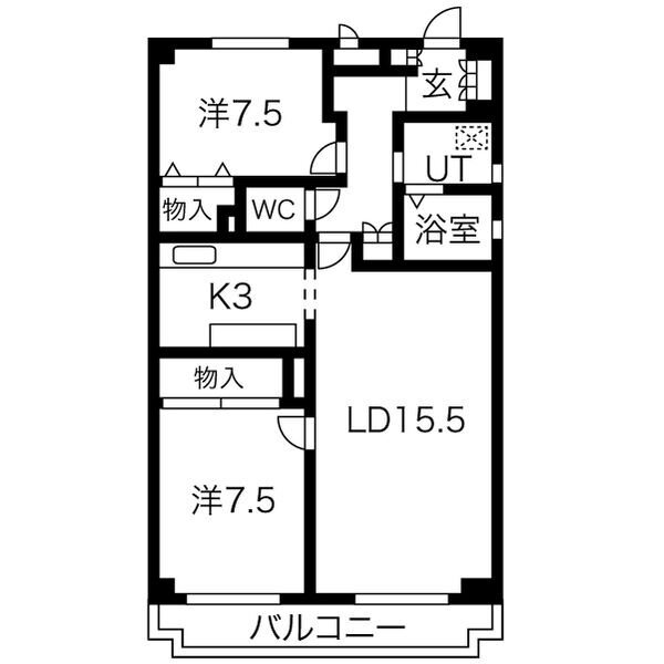 2LDK